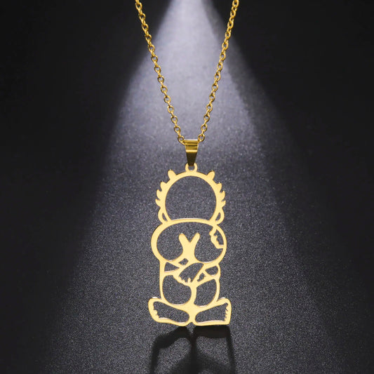 Handala/Hanzala Palestinian Boy Necklace