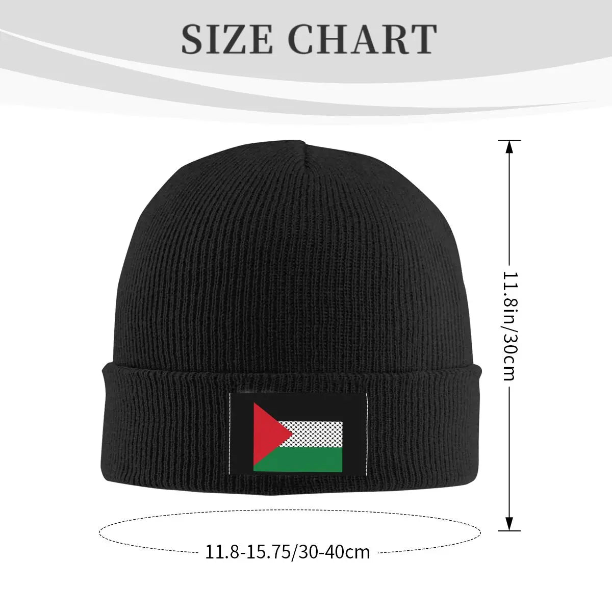 Palestine Flag Knitted Beanie