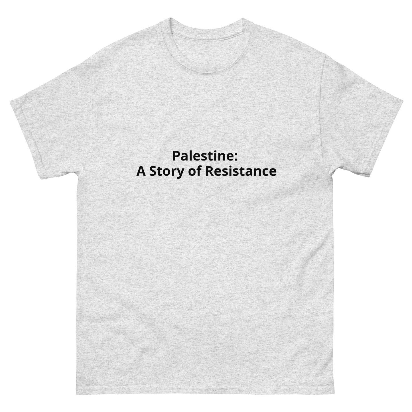 "Story of Resistance" Men's Double Sided Printed tee