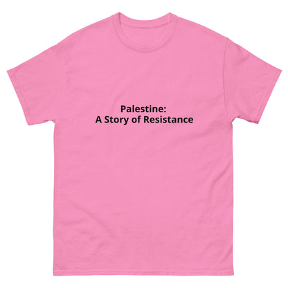 "Story of Resistance" Men's Double Sided Printed tee