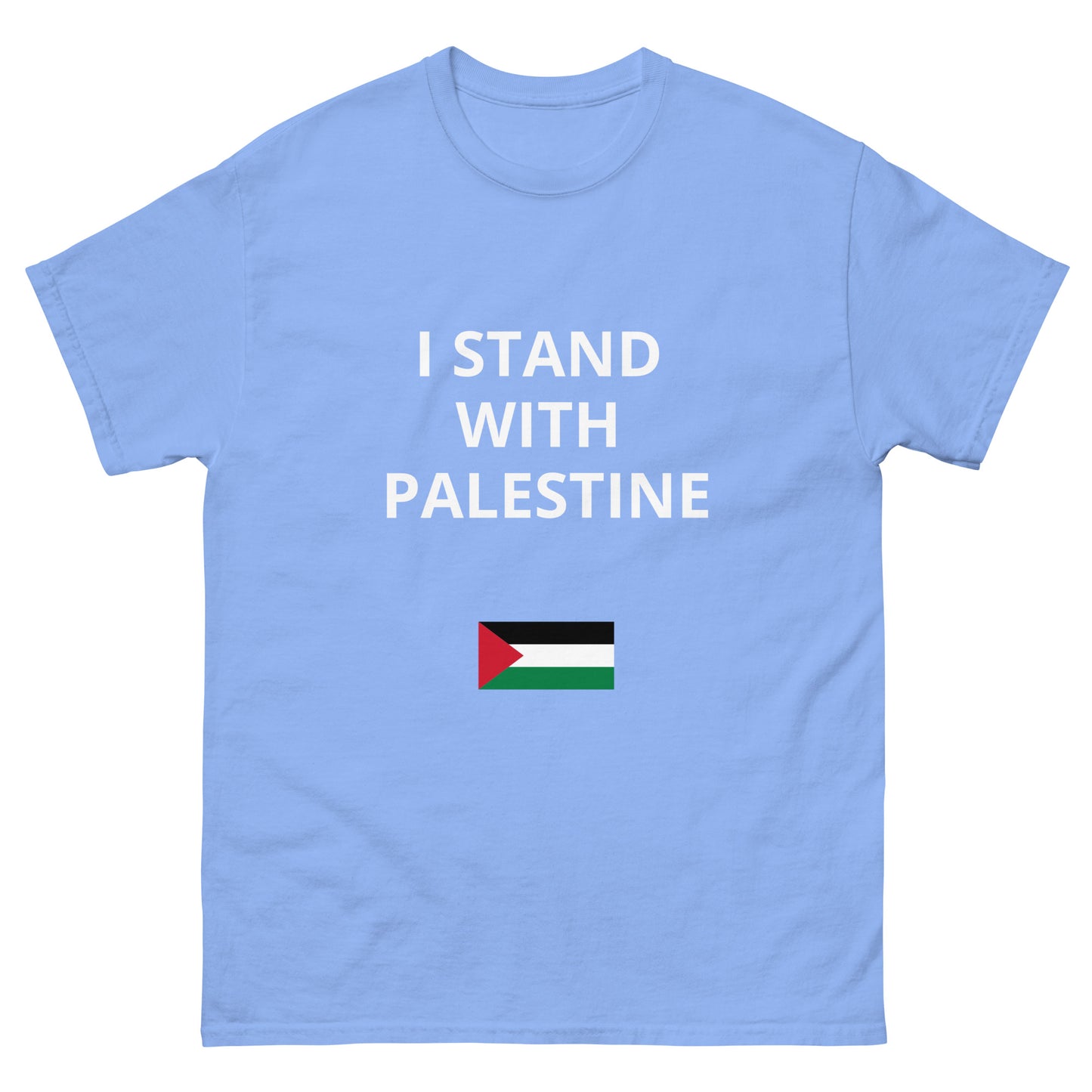 "I Stand with Palestine" Men's Printed tee