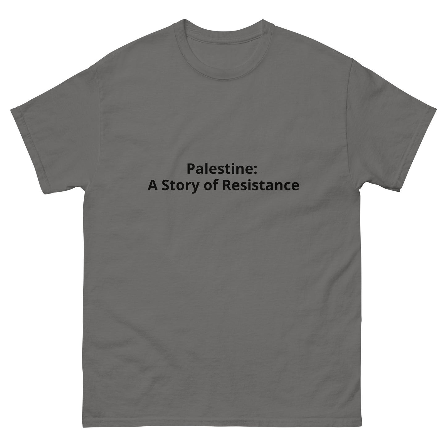 "Story of Resistance" Men's Double Sided Printed tee