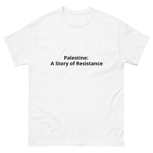 "Story of Resistance" Men's Double Sided Printed tee