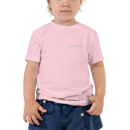 “Palestinian” Toddler Embroidered Tee