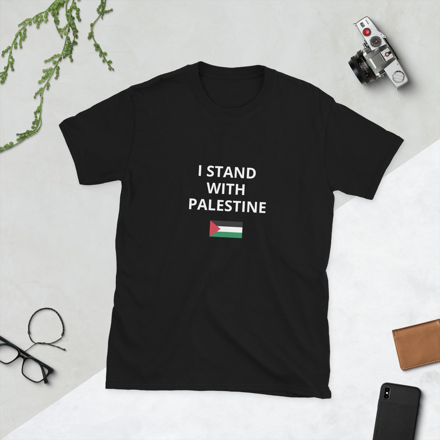 "I Stand With Palestine" Unisex Printed tee