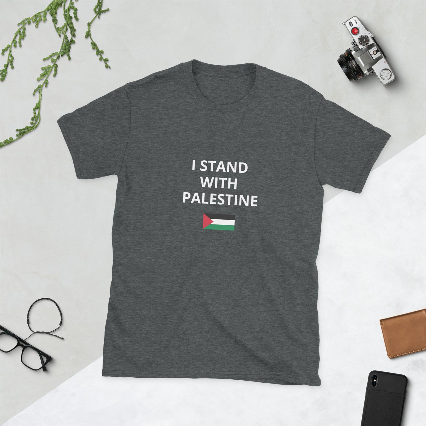 "I Stand With Palestine" Unisex Printed tee