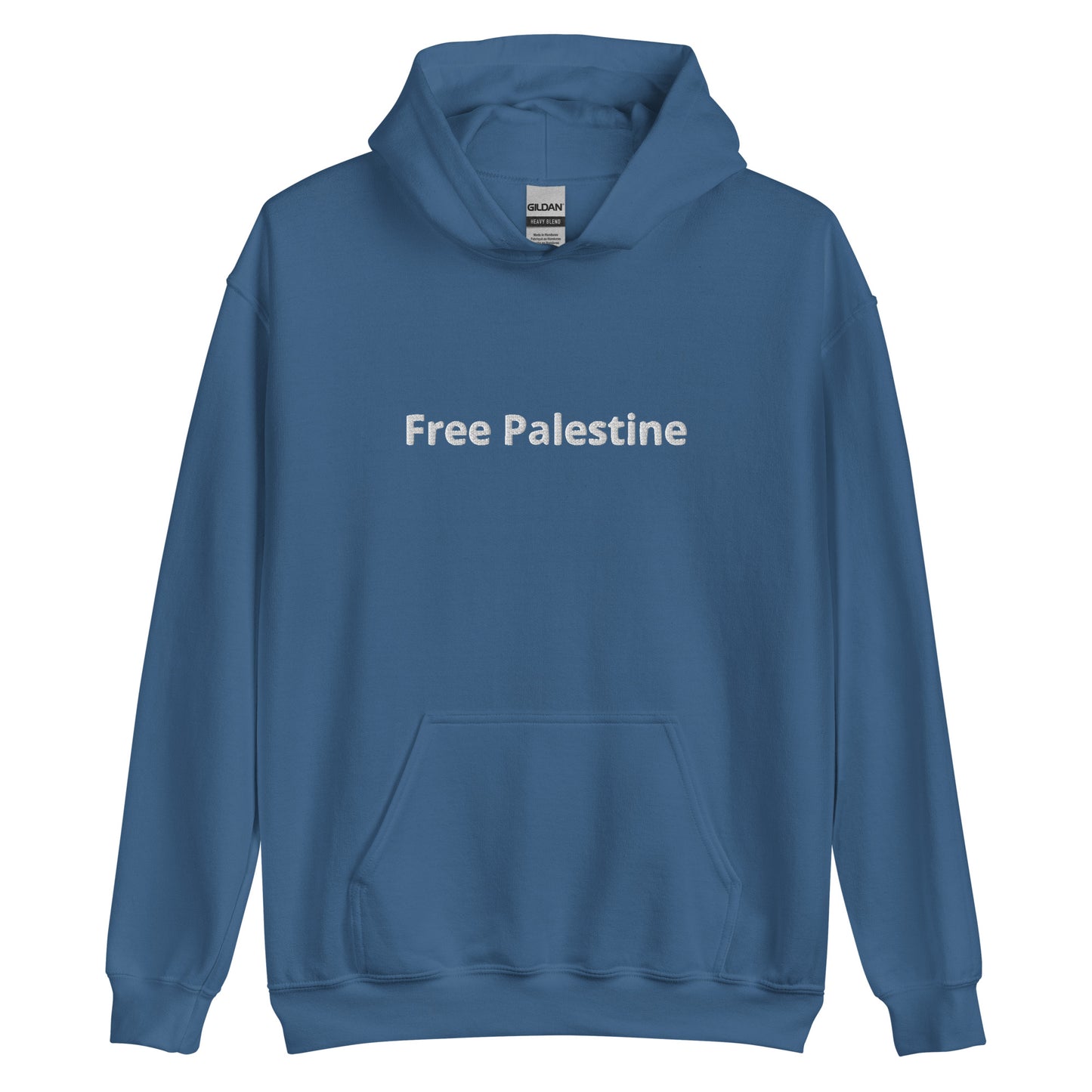 “Free Palestine” Unisex Embroidered Hoodie