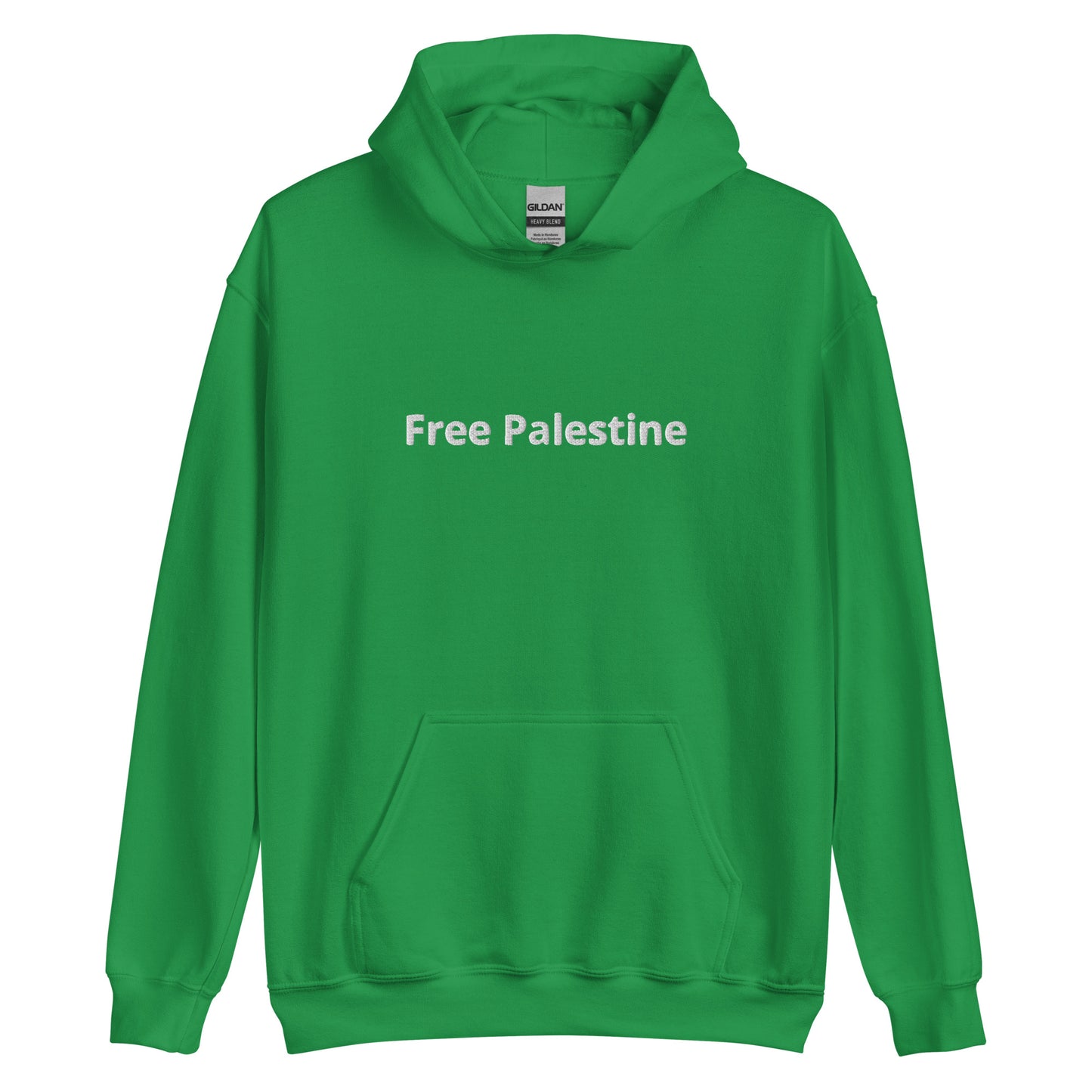 “Free Palestine” Unisex Embroidered Hoodie